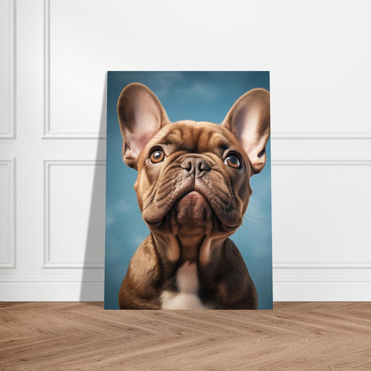 Plakat - Opadgående Wonder Fransk Bulldog 