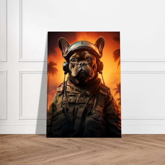 Plakat - Fransk Bulldog Apocalypse 