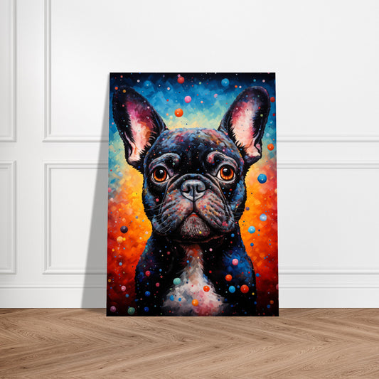 Plakat - Cosmic Dot French Bulldog 